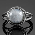 Antik månesten ring smykke