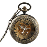Antikt lommeur bronze