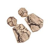 Bohemeagtige slange øreringe