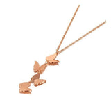 Butterfly-halskæde 1001 Smykker