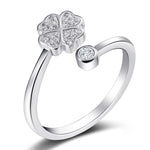 Diamant blomster ring