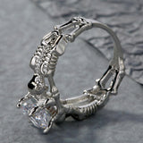 Diamant skelet ring