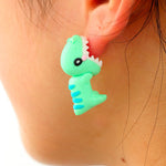 Dinosaur øreringe til børn