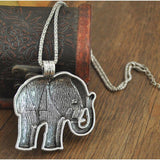 Elefant halskæde zinklegering