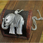 Elefant halskæde zinklegering