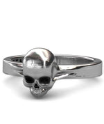 Gotisk kranie ring