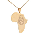 Gylden løve Afrika vedhæng