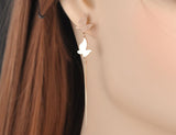 Hængende sommerfugle øreringe