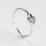 Hjerte ring hængelås danmark