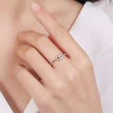 Hjerte ring hængelås kvind