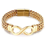 Infinity armbånd guld