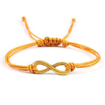Infinity armbånd orange