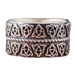 Keltisk knude ring sølv