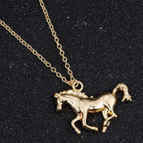 Klassisk heste halskæde smykke