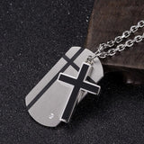 Kors halskæde medalje mand