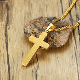 Kristen kors halskæde guld kob online