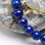Lapis Lazuli perle armbånd
