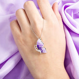 Lilla sommerfugle halskæde 1001 Smykker