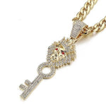 Lion Gold Key halskæde