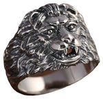 Løve ring 925 sterling sølv