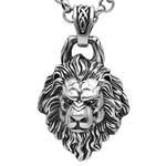 Løve sølv prins vedhæng