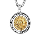 Medaljon af guden Odin