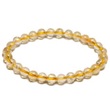 Moderne citrin armbånd