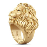Moderne løve ring