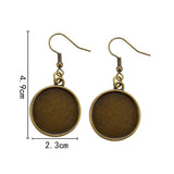 Øreringe med mexicansk dødningehoved