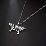 Origami sommerfugl halskæde 1001 Smykker