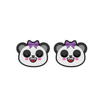 Panda øreringe Kawaii