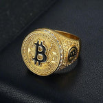 Signet ring Bitcoin smykke