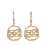 Slange øreringe med vedhæng