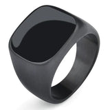 Sort signet ring danmark