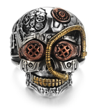Steampunk ring stål