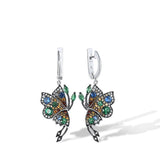 Strålende sommerfugle øreringe