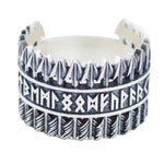 Viking pile ring sølv