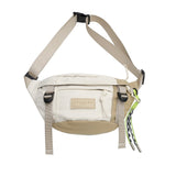 2000-stil bæltetaske Beige