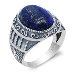 Ægte lapis lazuli sten ring