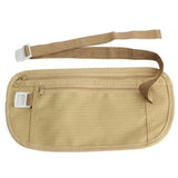 Anti tyveri bæltetaske Beige