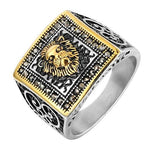 Antik løve ring