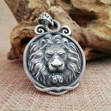 Antik løve vedhæng (sølv)