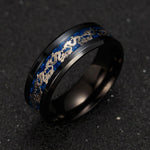 Asiatisk drage ring