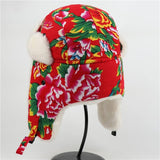 Blomstret pelshat Standardtitel