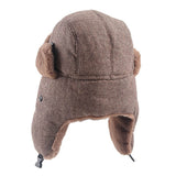 Brun Trapper Hat Standardtitel