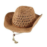 Cowboy stråhat til børn Beige