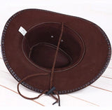 Cowboyhat i vegansk læder