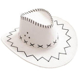 Cowboyhat til børn Hvid