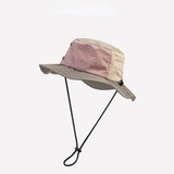 Farvet bøllehat Lilla / 55-58 cm (voksen)