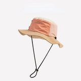Farvet bøllehat Rose / 55-58 cm (voksen)